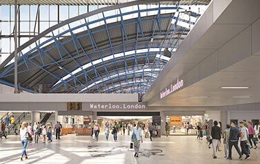 Southfields Taxi to Waterloo Station
